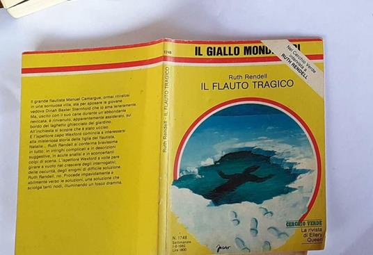 Il flauto Tragico - Ruth Rendell - copertina