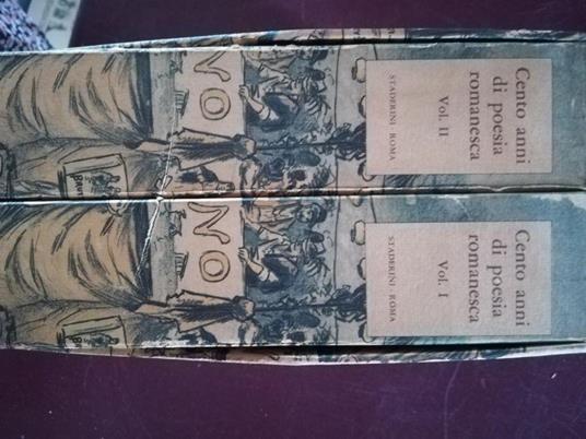 Cento anni di poesia romanesca - Francesco Possenti - copertina