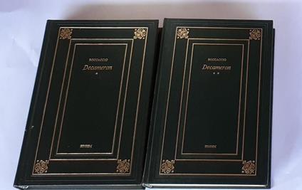 Decameron opera in 2 volumi - Giovanni Boccaccio - copertina