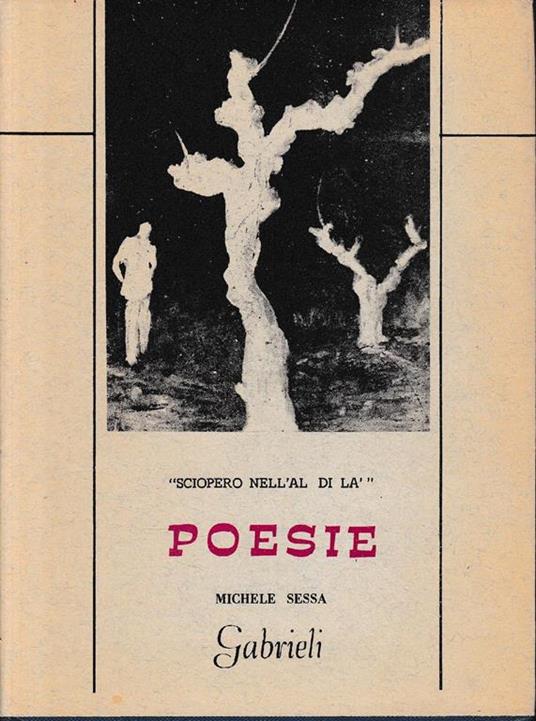 Poesie. Sciopero nell'al di la' - Michele Sessa - copertina
