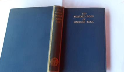 The Oxford Book of English Talk - copertina