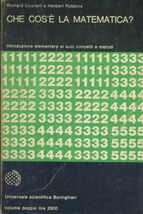 Che cos'è la matematica? - Richard Courant - copertina