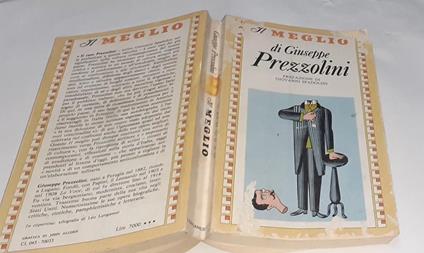 Il meglio - Giuseppe Prezzolini - copertina