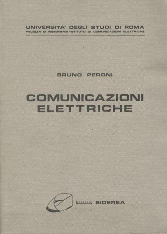 Comunicazioni elettriche - copertina