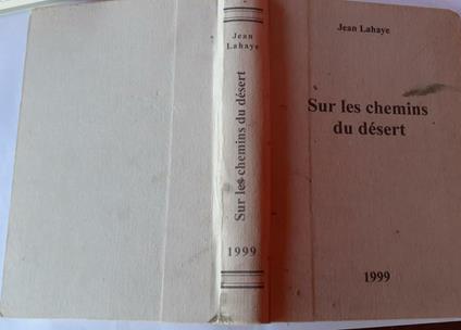 Sur les chemins du desert - Jean Lahaye - copertina