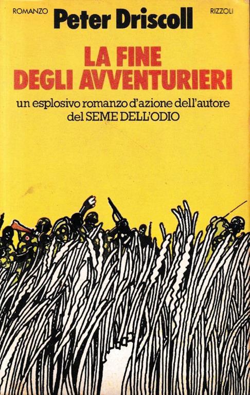 La  fine degli avventurieri - Peter Driscoll - copertina