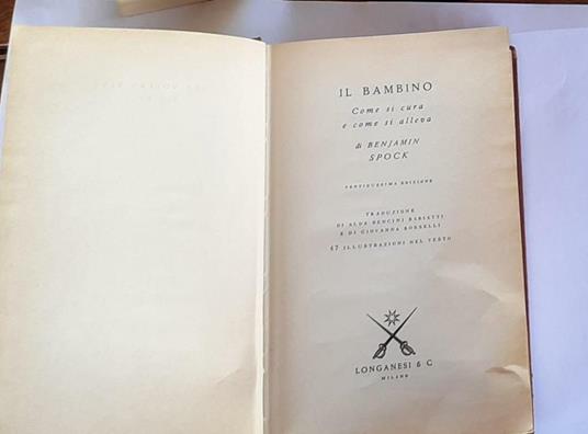 Il bambino come si cura e come si alleva - Benjamin Spock - copertina
