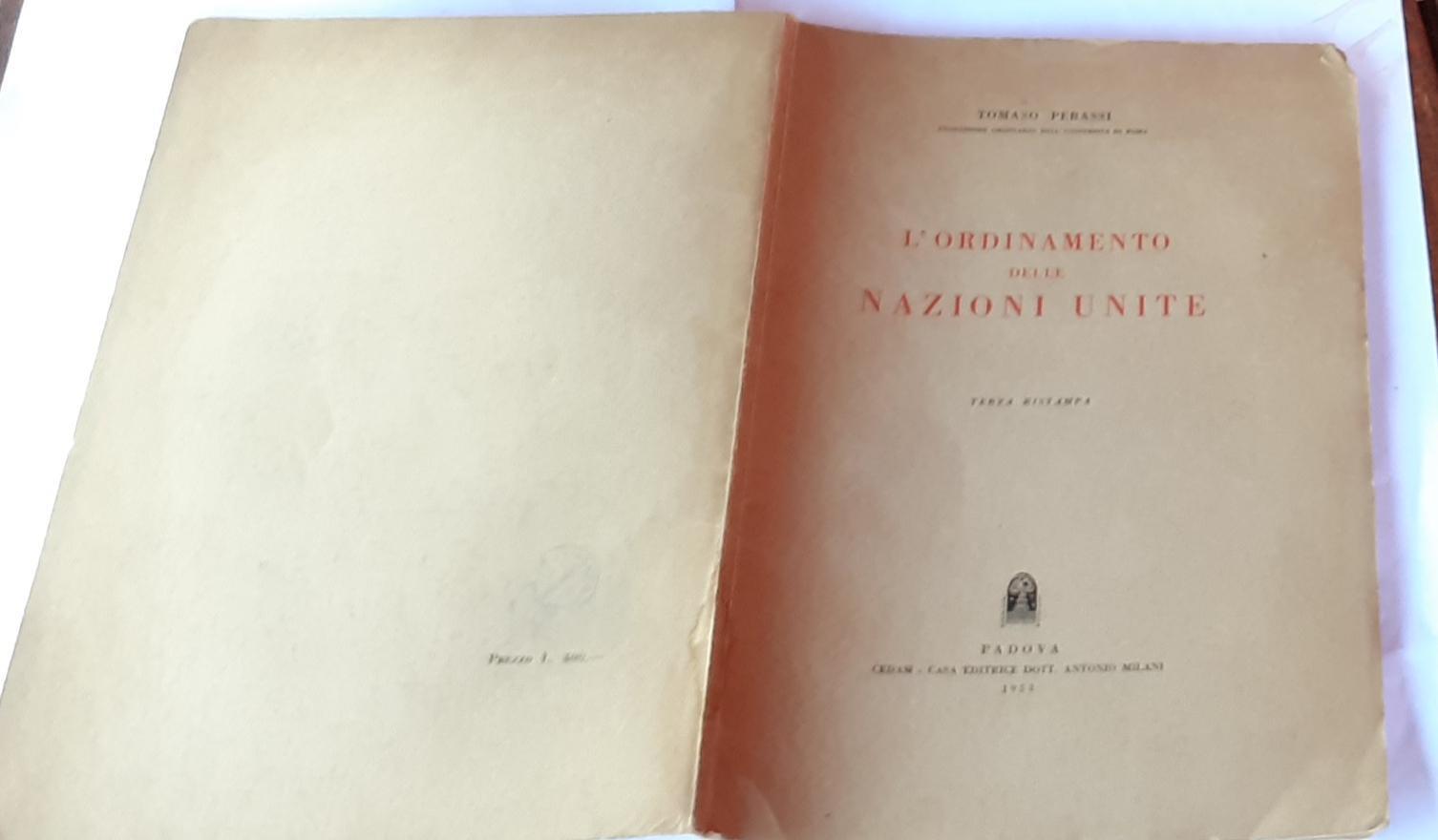 L' Ordinamento delle Nazioni Unite