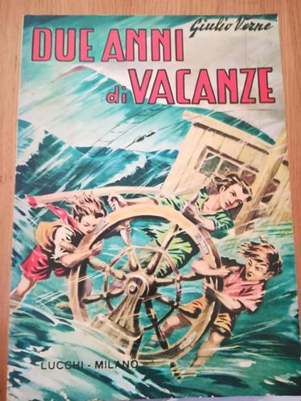Due anni di vacanze - Jules Verne - copertina