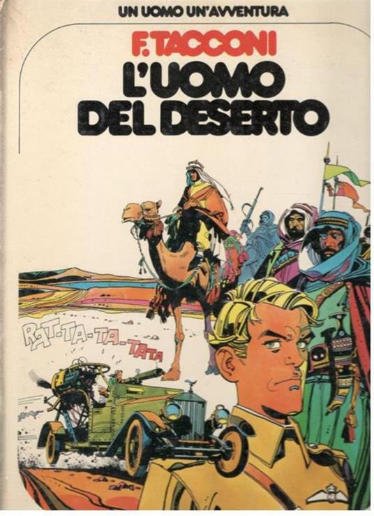 L' uomo del deserto - copertina
