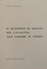 Il quaderno di desgni del Canaletto alle Gallerie di Venezia