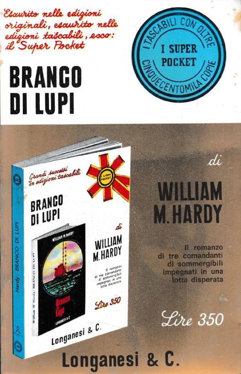Branco di lupi - William Hardy - copertina