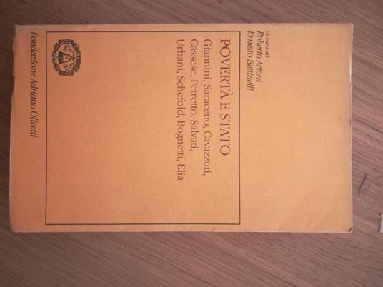 Povertà e Stato - copertina