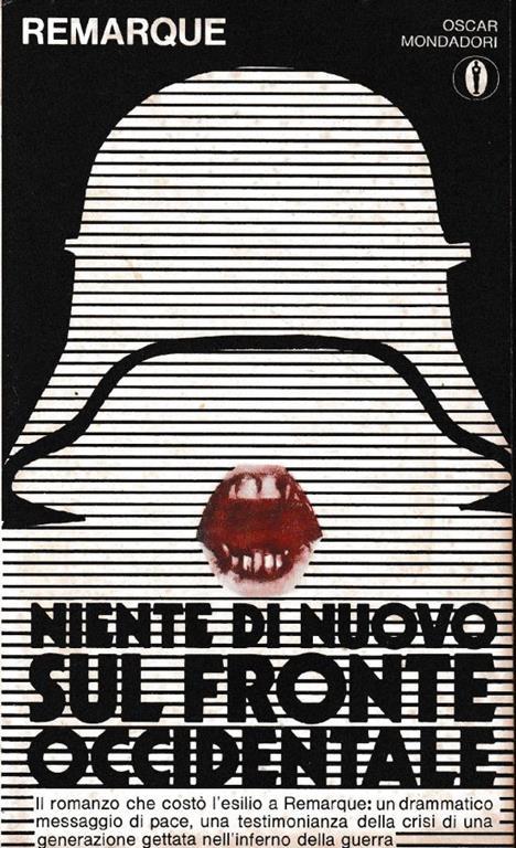 Niente di nuovo sul fronte occidentale - Erich Maria Remarque - copertina