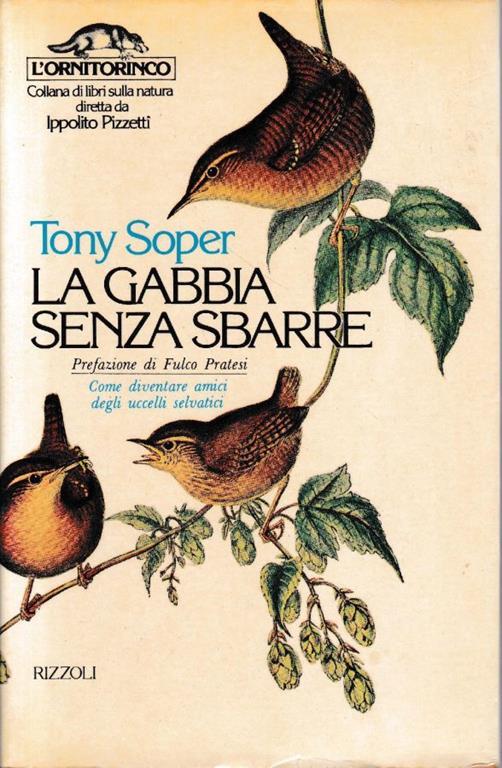 La gabbia senza sbarre - Tony Soper - copertina