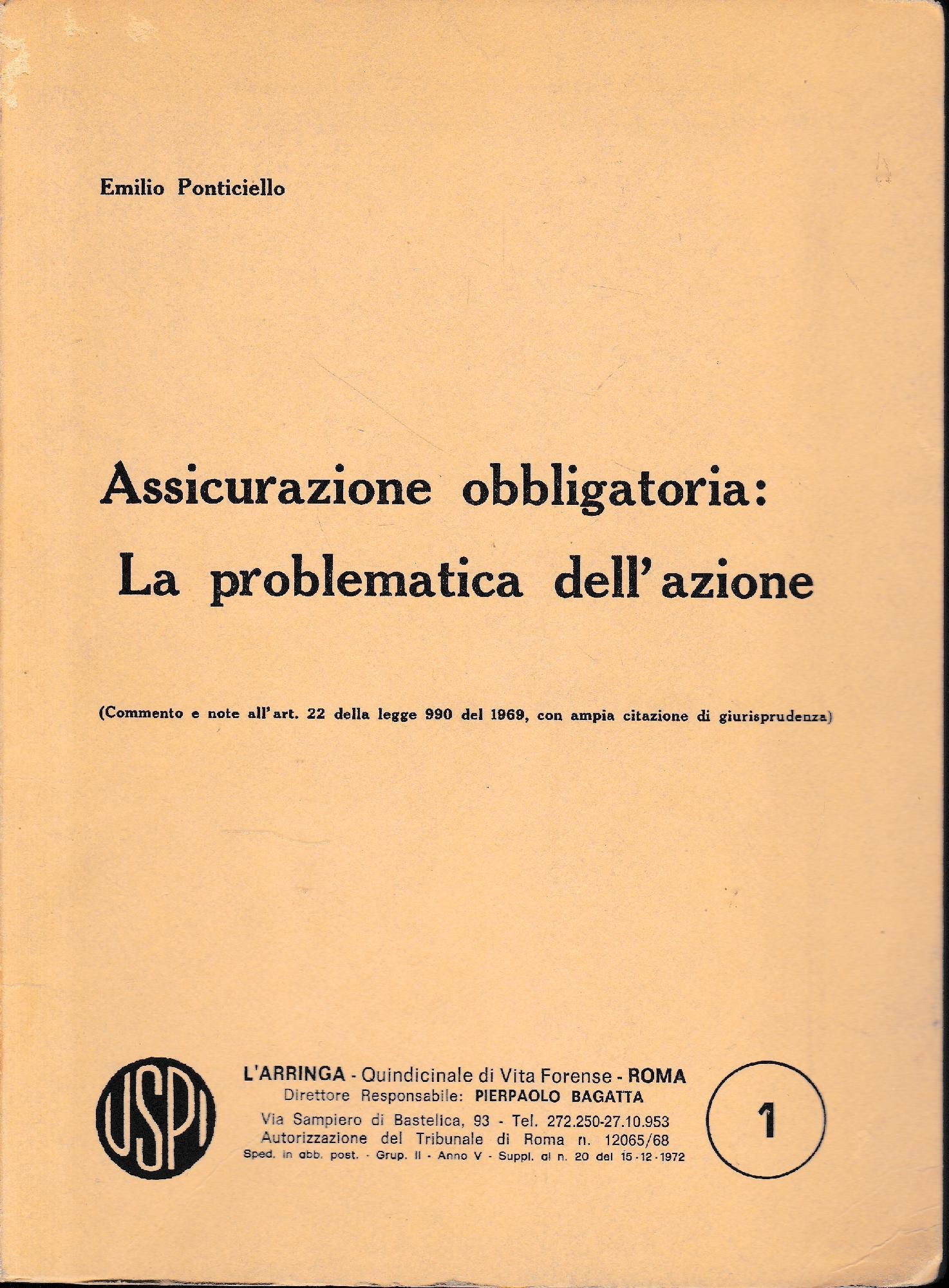 Assicurazione obbligatoria: La problematica dell'azione