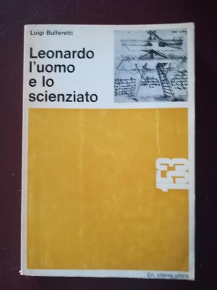 Leonardo l'uomo e lo scienziato - copertina
