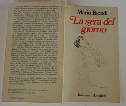 La sera del giorno - Mario Biondi - copertina