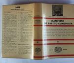 Manifesto del partito comunista