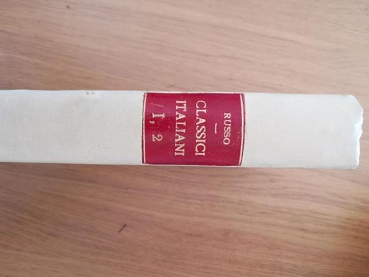 Classici italiani Vol. 1 e 2 - Russo - copertina