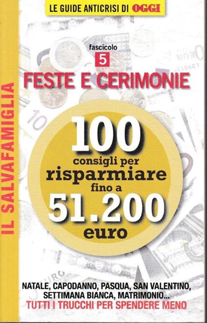 Il  Salvafamiglia fascicolo 5. Feste e cerimonie - copertina