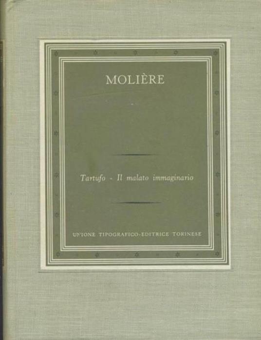 Tartufo - Il malato immaginario - Molière - copertina