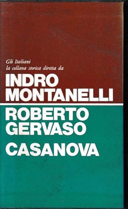 Casanova - Roberto Gervaso - copertina