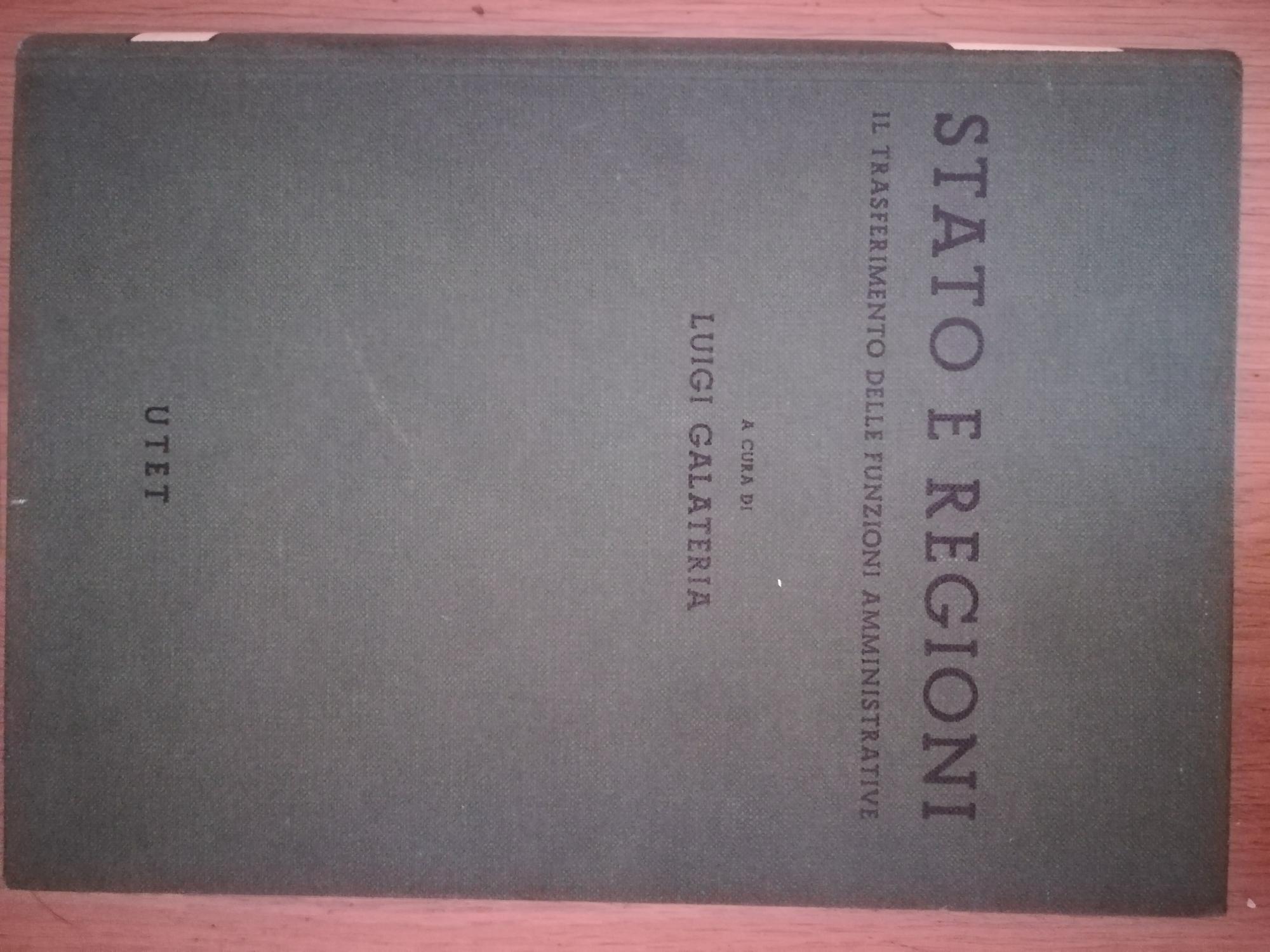 Stato e regioni
