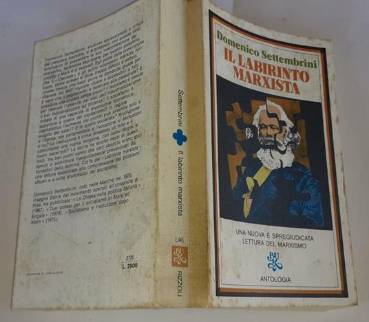 Il labirinto Marxista - Domenico Settembrini - copertina