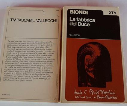La fabbrica del Duce - Dino Biondi - copertina