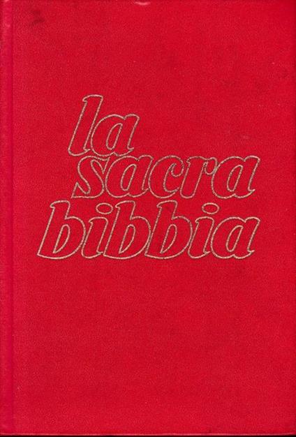 La Sacra Bibbia - copertina
