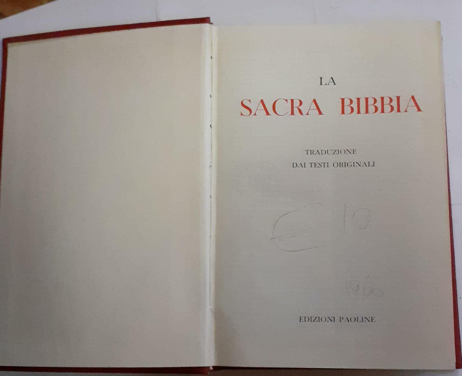 La Sacra Bibbia