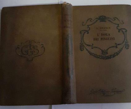 L' Isola dei pinguini - Anatole France - copertina