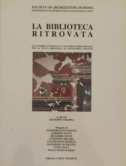 La biblioteca ritrovata - Giuseppe Strappa - copertina