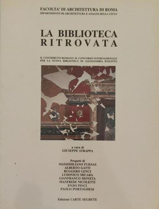 La biblioteca ritrovata - Giuseppe Strappa - copertina