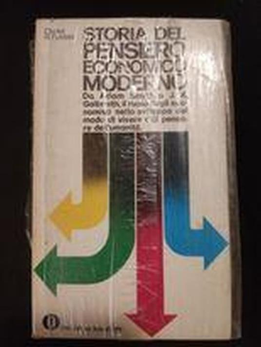 Storia del pensiero economico moderno - Daniel R. Fusfeld - copertina