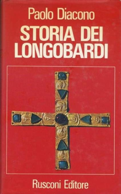 Storia dei longobardi - Paolo Diacono - copertina