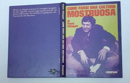 Come farsi una cultura mostruosa - Paolo Villaggio - copertina
