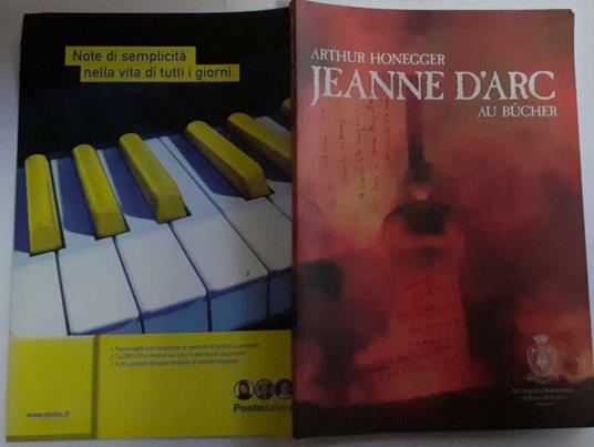 Jeanne D'Arc - Arthur Honegger - copertina