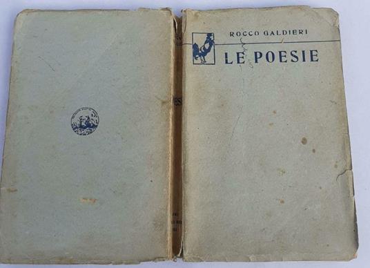 Le poesie - Rocco Galdieri - copertina