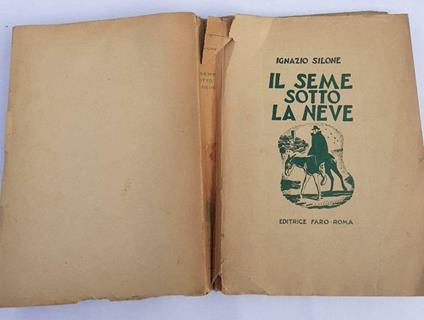 Il seme sotto la neve - Ignazio Silone - copertina