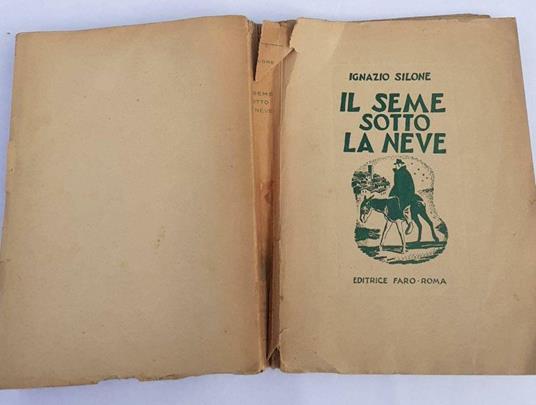 Il seme sotto la neve - Ignazio Silone - copertina