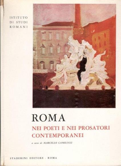 Roma nei poeti e nei prosatori contemporanei - copertina