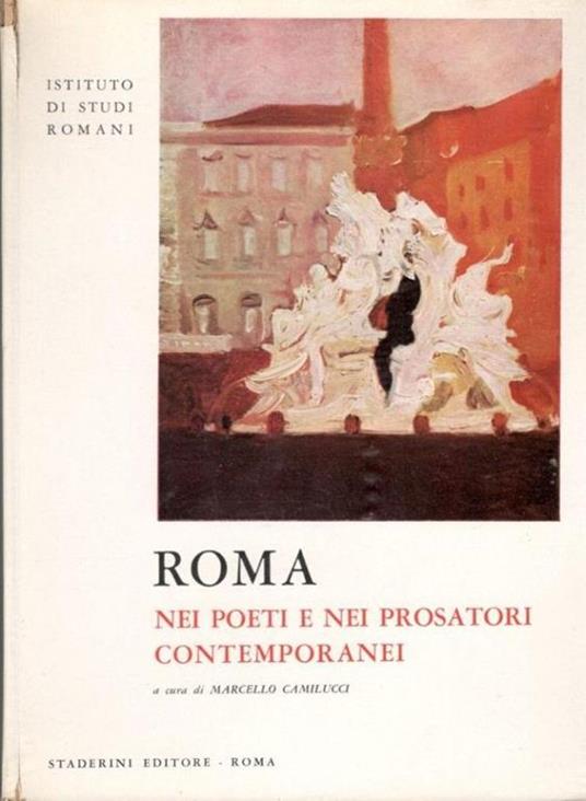 Roma nei poeti e nei prosatori contemporanei - copertina