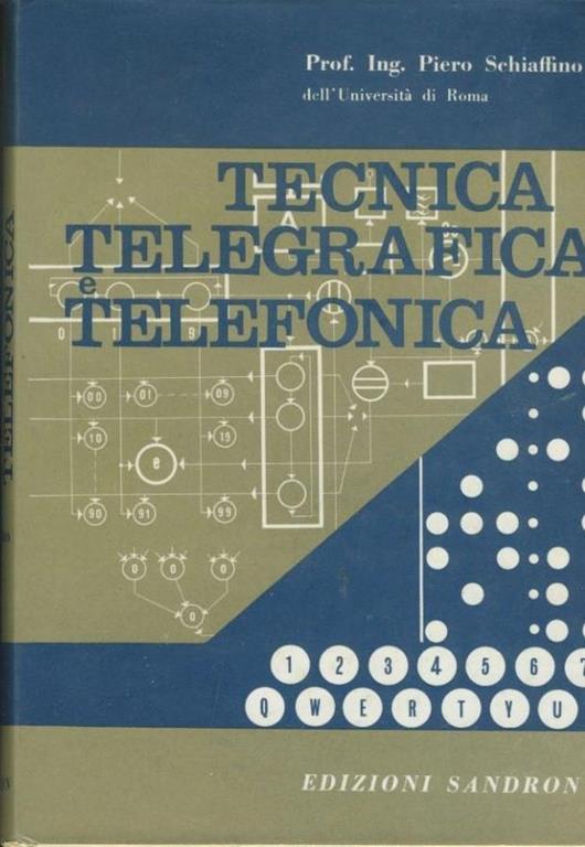 Tecnica telegrafica telefonica - copertina