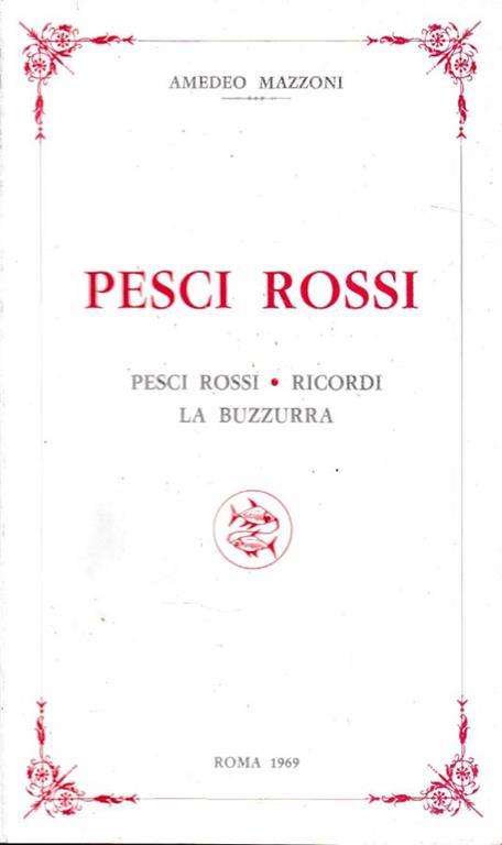 Pesci Rossi - copertina