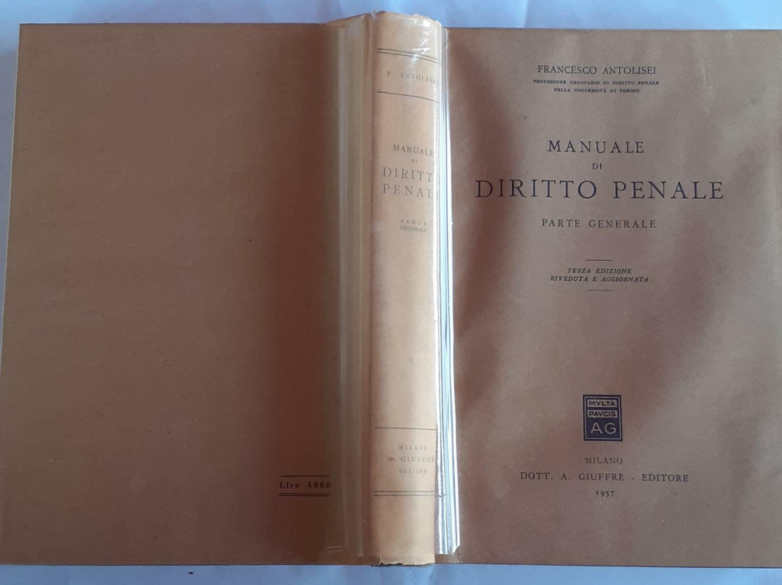 Manuale di diritto penale Parte generale