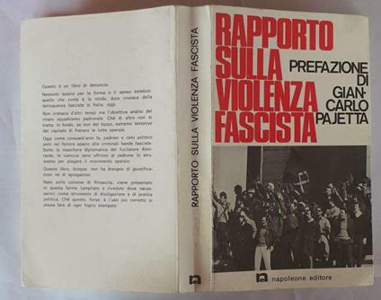 Rapporto sulla Violenza fascista - copertina