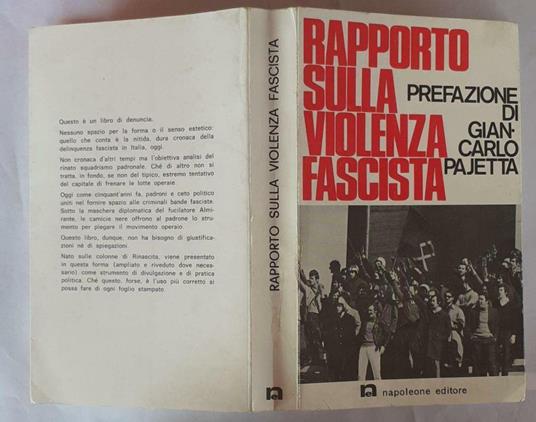 Rapporto sulla Violenza fascista - copertina