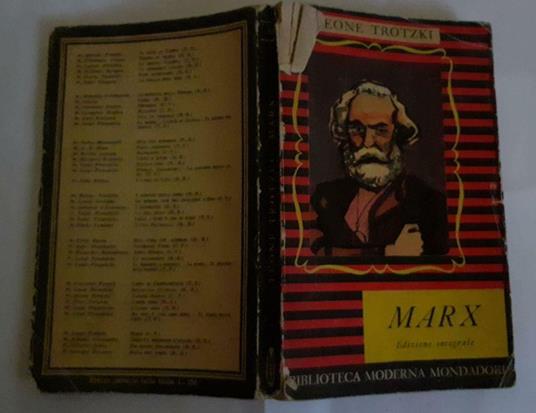 Marx Carlo - Lev Trotsky - copertina